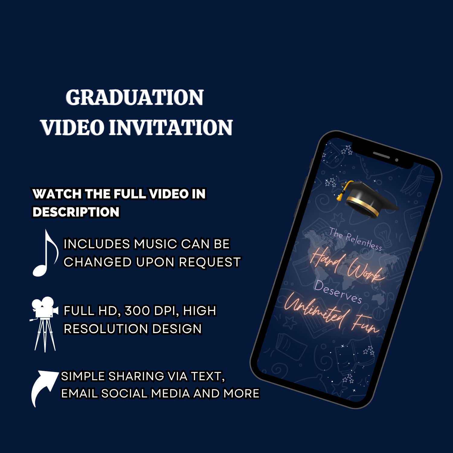 Graduation Video Invitation