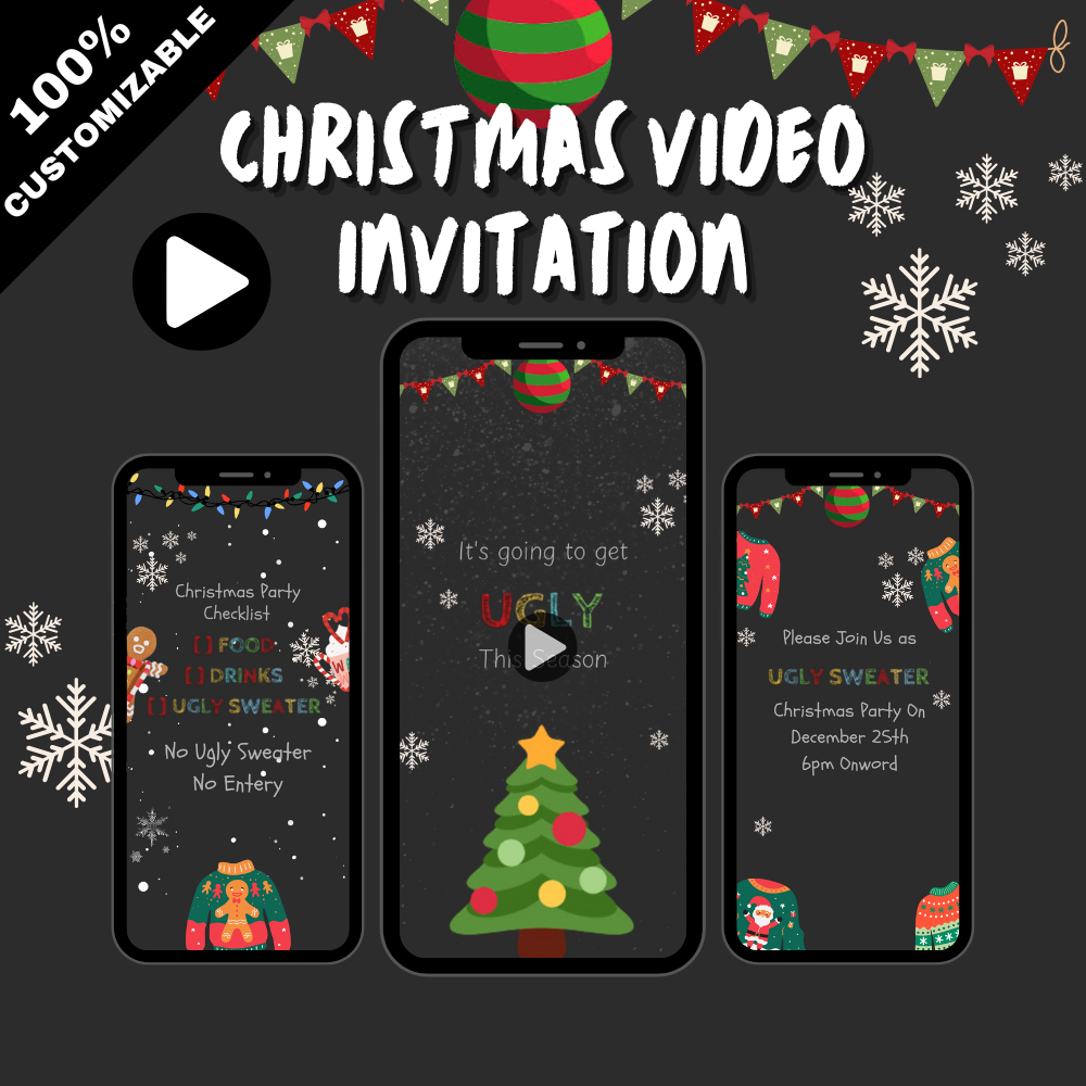 Christmas Video Invitation