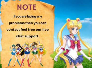 Magical Sailor Moon Birthday Card Invitation - Custom Digital Party Card Invitation