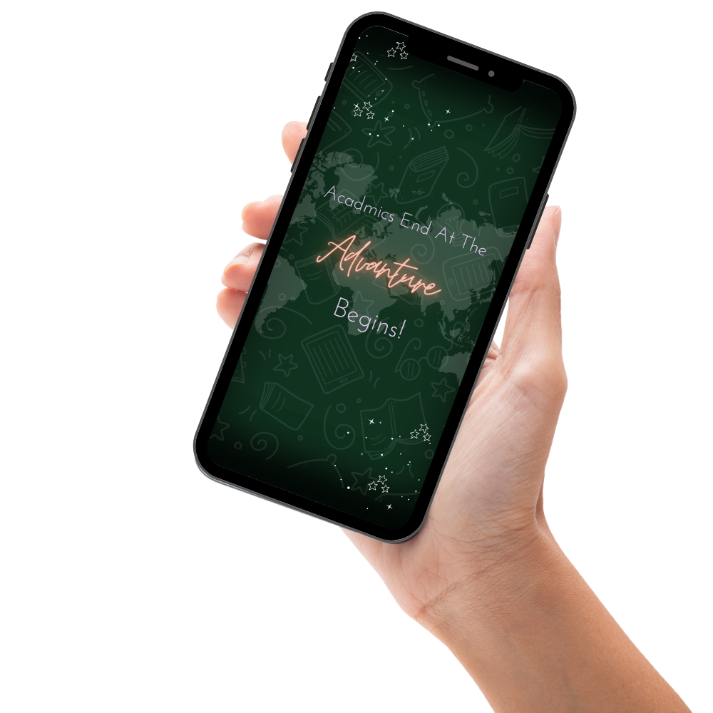 Green Graduation Theme Party Digital Invitation – Animated Class of 2024 Video Invite