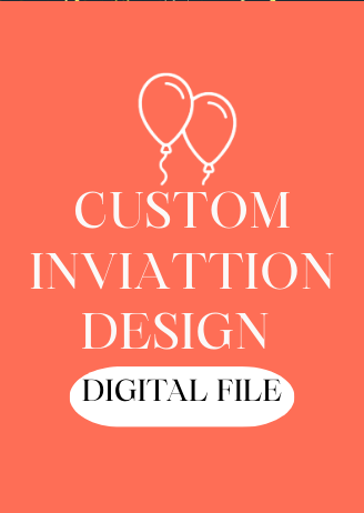 Customize Theme Design Card Invitation - Personalized for Any Party Theme Card invite