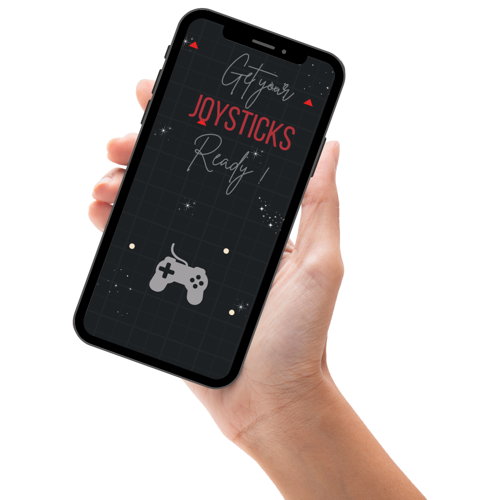 Game Truck Theme Birthday Video Invitation - Kids Birthday Video Invitation