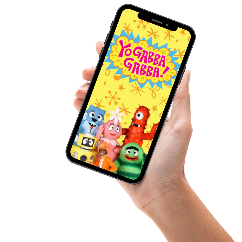 Yo Gabba Gabba Kids Birthday Digital Invitation – Colorful Theme Video Invite