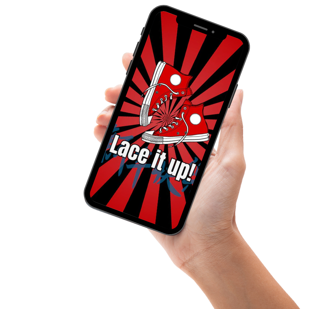 Red Sneaker Ball Birthday Video Invitation – Glam &amp; Urban Animated Party Digital Invite