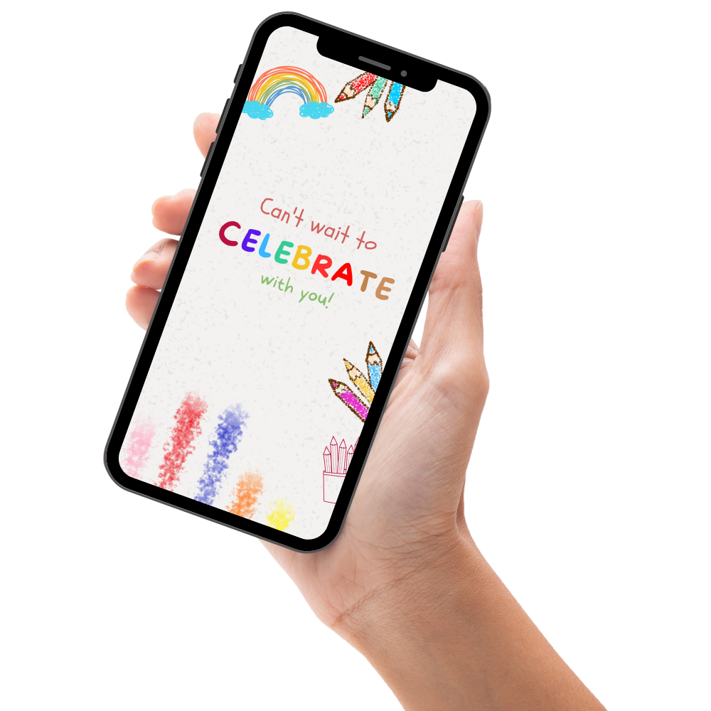 Preschool Graduation Video Invitation – Kindergarten &amp; Class Graduation Digital Invite