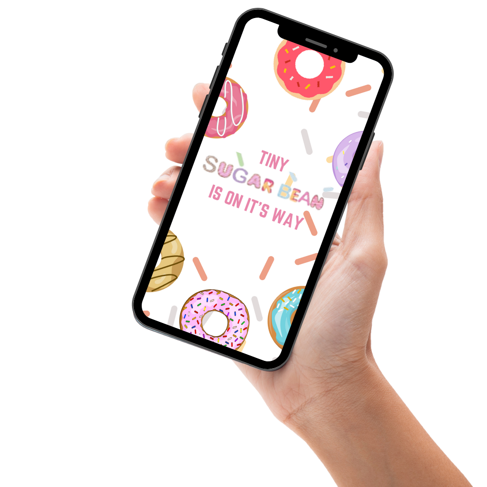Donut Themed Birthday Video Invitation – Personalized &amp; Fun Digital Party Invite