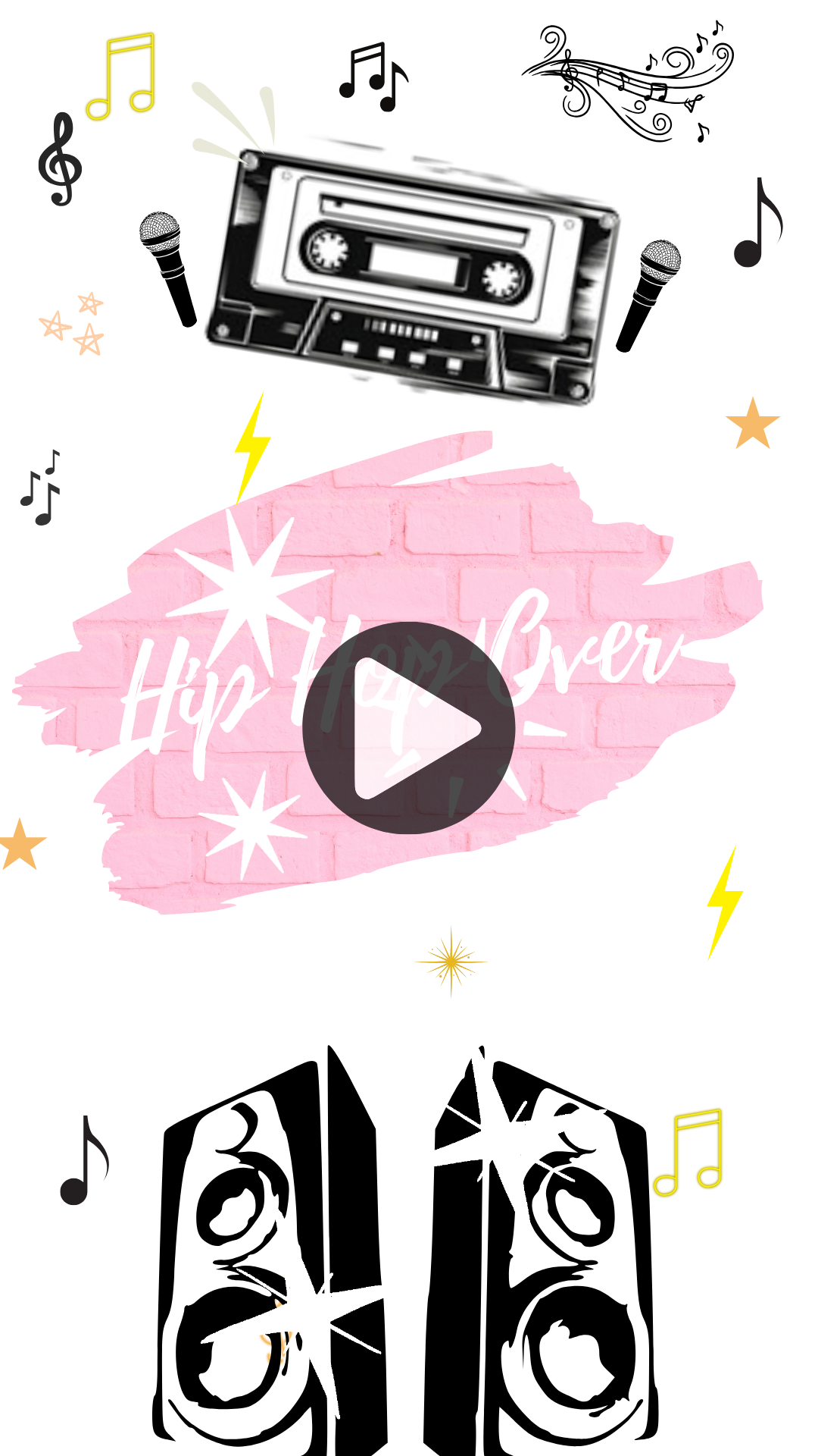 Two Legit Girl Birthday Party Video Invitation - Bold & Cool Animated Invite For Kids