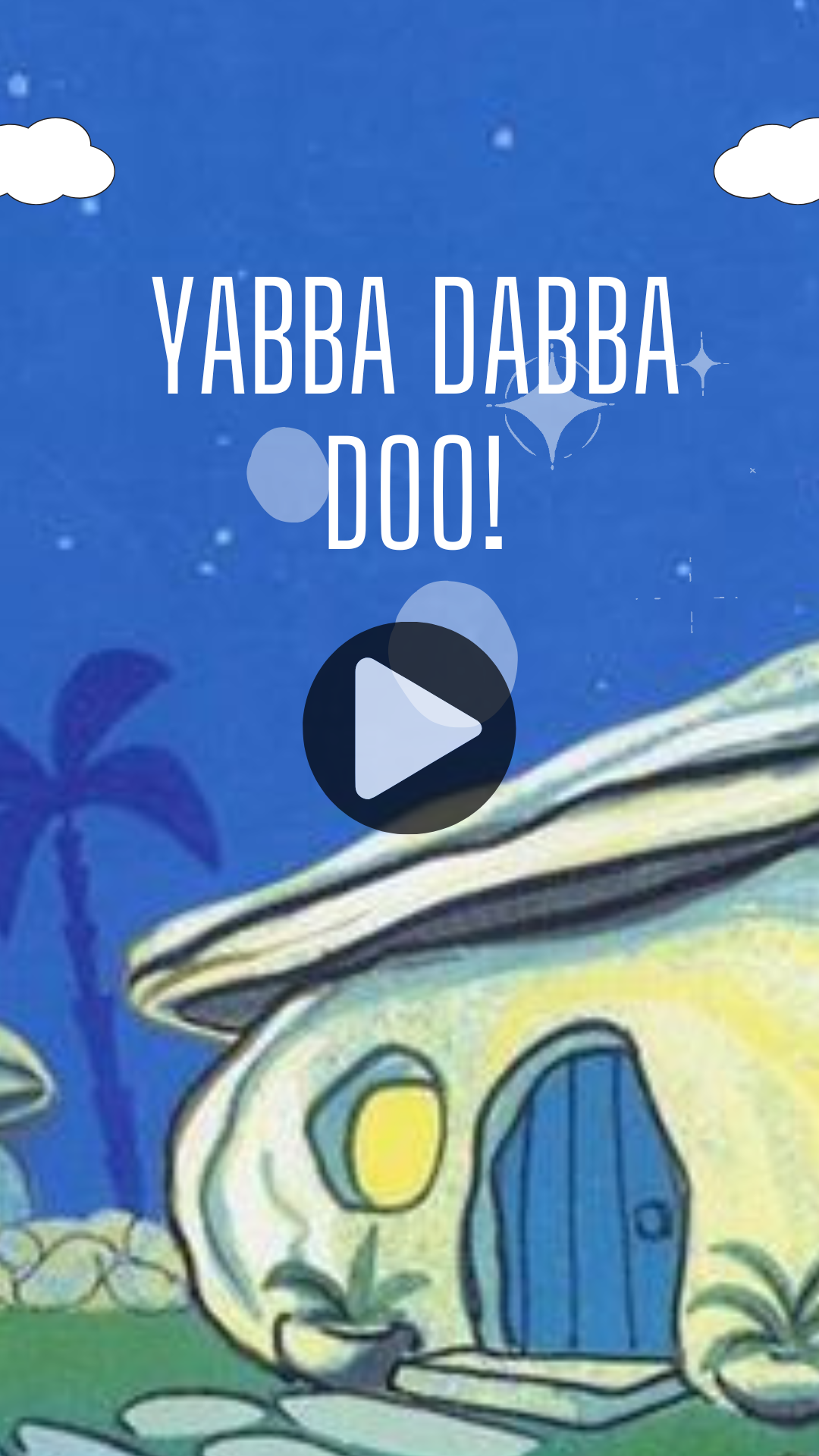 Yabba Dabba Kids Birthday Video Invitation – Animated Theme Digital Invite