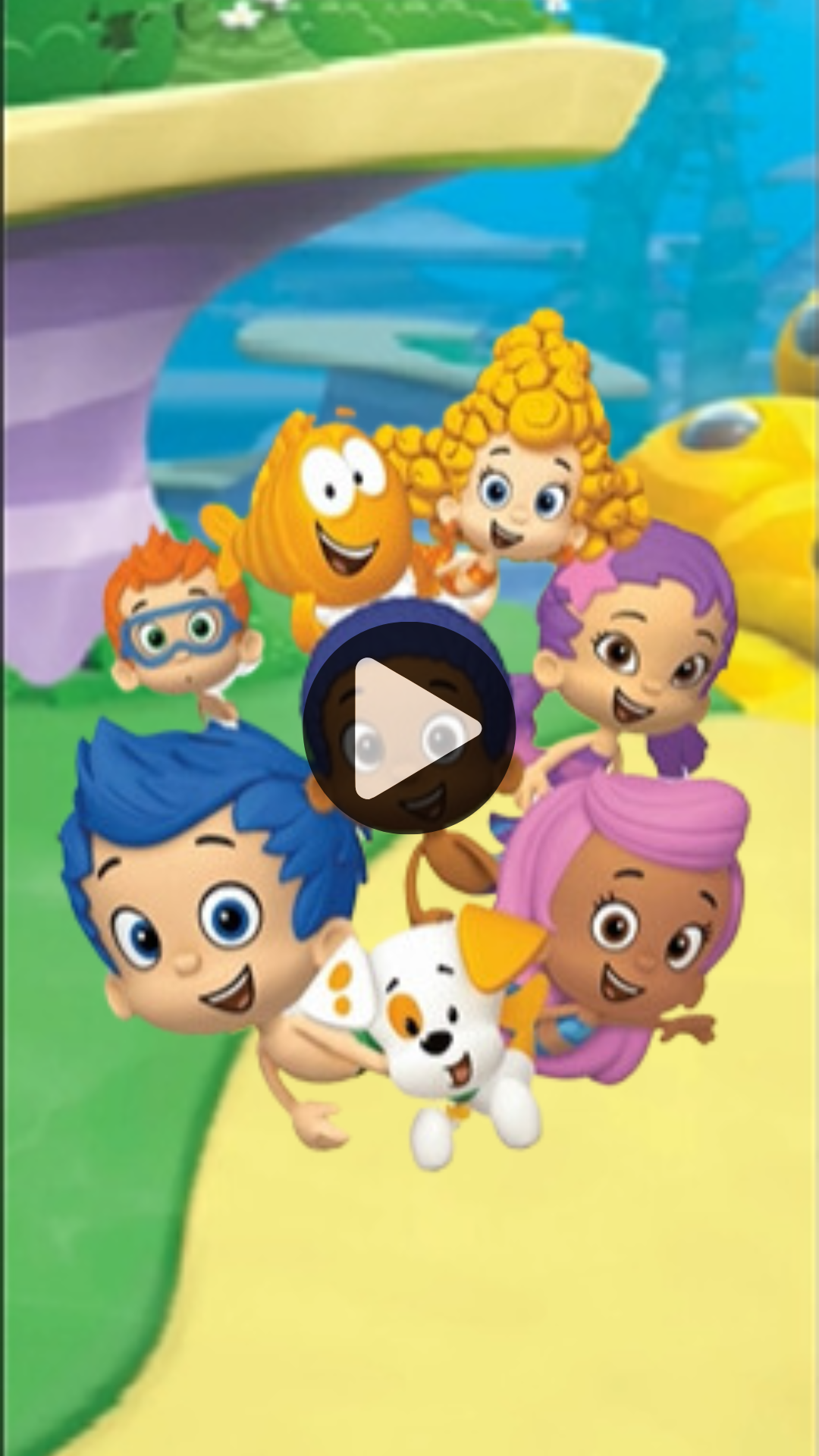 Animated Bubble Guppies Birthday Invitation – Cute & Colorful Digital Party Video Invite
